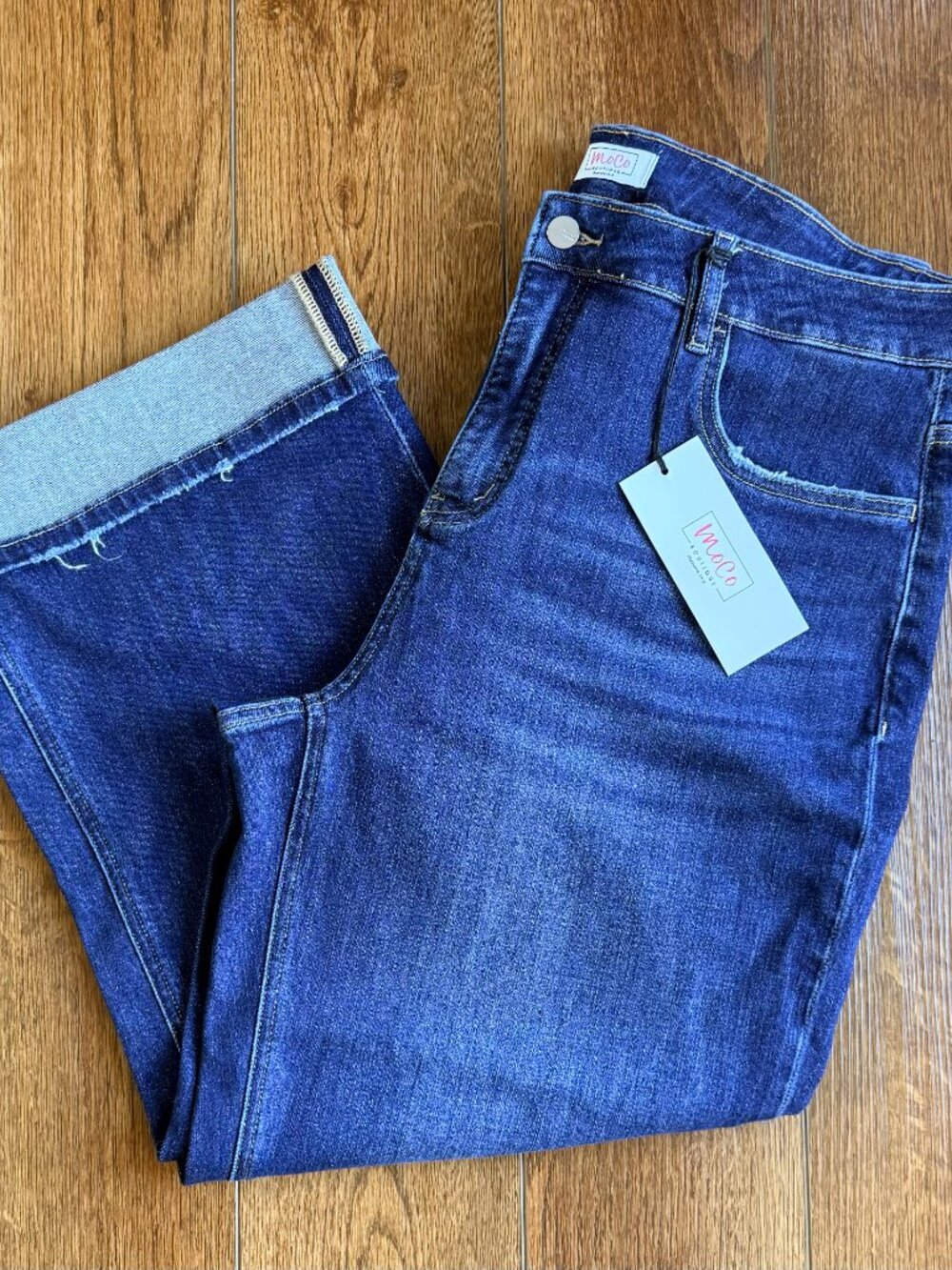 MoCo Cropped Straight Leg Jeans with Tummy Control - 16W